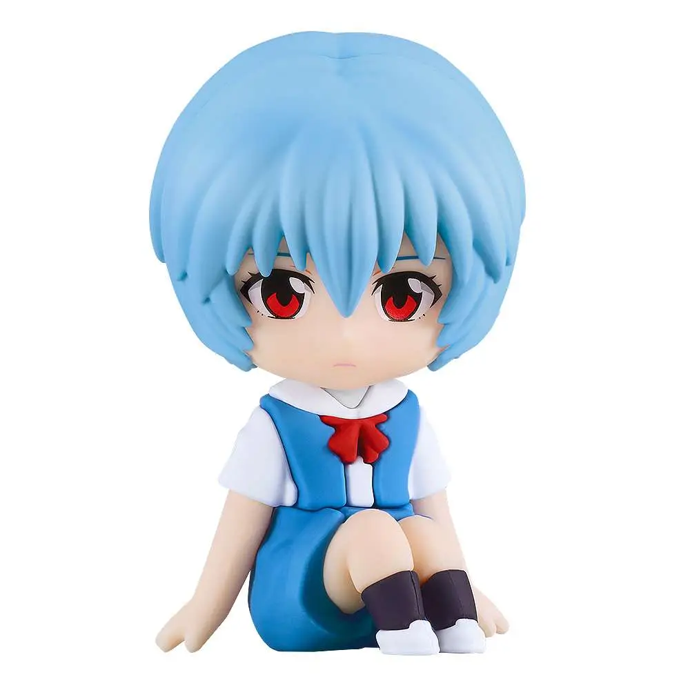 Nendoroid Evangelion rebuild of rei plus rubber mascot